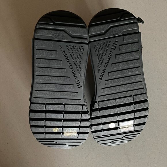 Black United Nude Delta Run Sandal - 41 - Picture 3 of 11